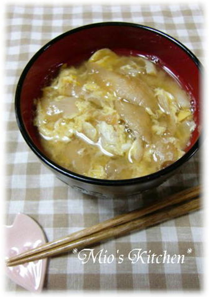 麩と卵のふわふわ澄まし汁-レシピのメイン写真