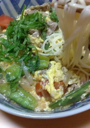 酢辣トマトそうめん-レシピのメイン写真
