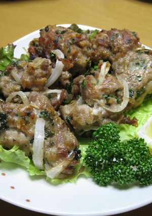 豚肉と新玉ねぎの香味揚げ-レシピのメイン写真