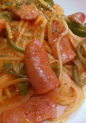 喫茶店のナポリタン-レシピのメイン写真
