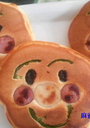 アンパンマンのホットケーキ-レシピのメイン写真