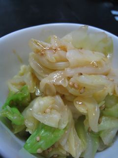 ♪キャベツのごま味噌和え♪-レシピのメイン写真