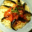 ナスとトマトのパスタ 高原風トマトソース