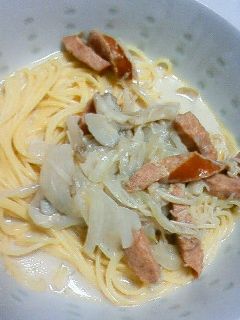 心がほっとするミルクスープパスタ-レシピのメイン写真