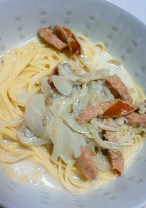 心がほっとするミルクスープパスタ-レシピのメイン写真