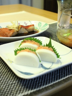 おつまみに☆しそ明太かまぼこ-レシピのメイン写真
