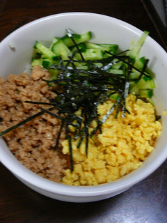 超簡単な3色丼-レシピのメイン写真