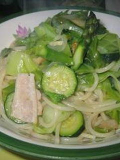 春野菜のパスタ-レシピのメイン写真