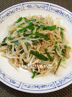 ザーサイ風味◆肉にらもやし炒め-レシピのメイン写真