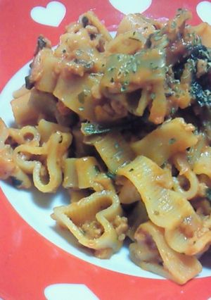 愛情たっぷり♡ラヴパスタ-レシピのメイン写真