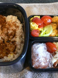 揚げない◎鶏のから揚げカレー風味弁当-レシピのメイン写真