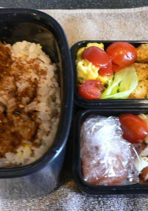 揚げない◎鶏のから揚げカレー風味弁当-レシピのメイン写真