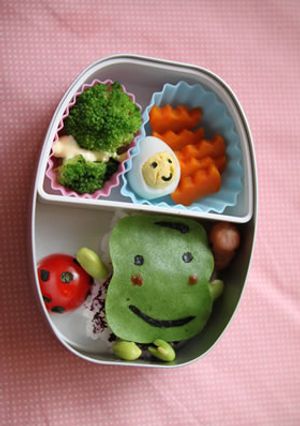 キャラ弁 そらまめ君-レシピのメイン写真