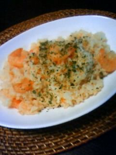 炊飯器で彩り海老ピラフ-レシピのメイン写真