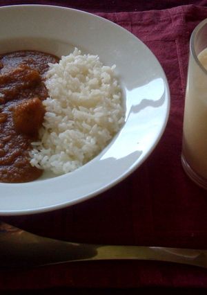 ❤カレーのお供に！マンゴーラッシー❤-レシピのメイン写真