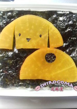 クイックキャラ弁！ツケモン♪たくワンコ。-レシピのメイン写真