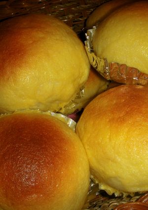 S炊飯器で発酵パン基本(薄皮メロンパン)-レシピのメイン写真