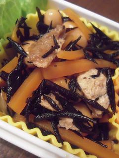 簡単ひじきの煮物<お弁当に作り置き♪>-レシピのメイン写真