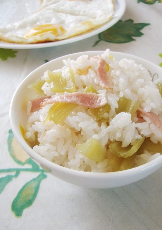 ふきの炊き込みご飯-レシピのメイン写真