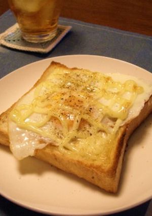 家のマヨ☆たま☆トースト♪-レシピのメイン写真