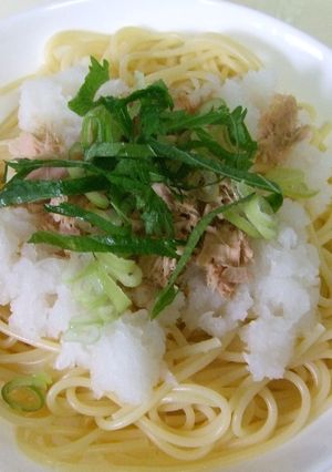 大根おろしのさっぱり和風パスタ-レシピのメイン写真