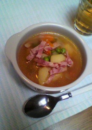 簡単、あるもので野菜スープ-レシピのメイン写真