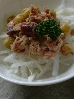 ツナ大根ビーンズサラダ♪-レシピのメイン写真