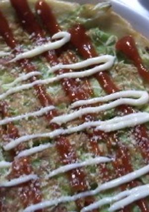 簡単!!節約!!洋風お好み焼きｵﾑﾚﾂ★-レシピのメイン写真