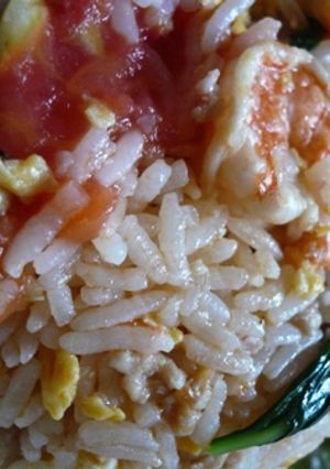 バジルとトマトのタイ風チャーハン！-レシピのメイン写真
