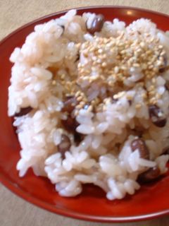お赤飯-レシピのメイン写真
