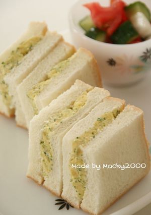 和風ポテトサラダ☆サンドイッチ♪-レシピのメイン写真