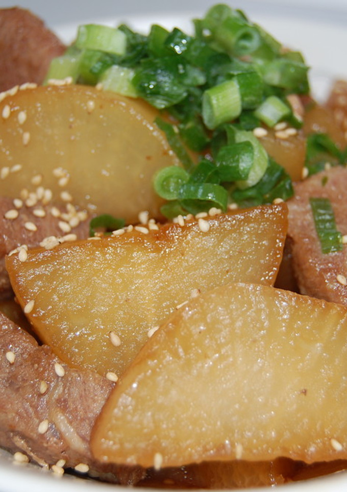 旦那の好物♡豚と大根の甘辛炒め煮-レシピのメイン写真