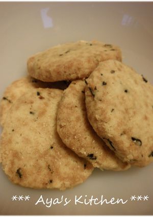 *紅茶葉＆メープルシュガーのクッキー*-レシピのメイン写真