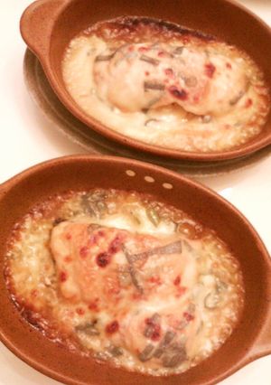 鮭の味噌マヨチーズ焼き^^-レシピのメイン写真