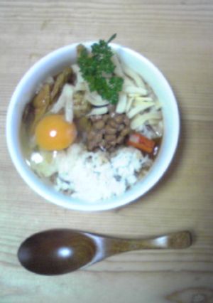 カレーライスをもっと美味に♪(四段活用)-レシピのメイン写真