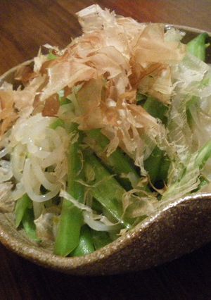 しらたきとインゲンの梅醤油煮-レシピのメイン写真