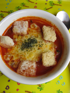 *夏野菜のトマトスープ*-レシピのメイン写真