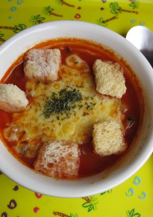 ＊夏野菜のトマトスープ＊-レシピのメイン写真