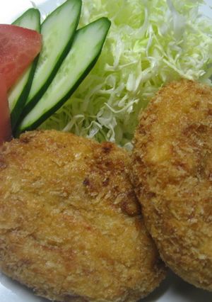 簡単！美味しい！玉ねぎたっぷりメンチカツ-レシピのメイン写真
