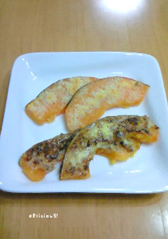 かぼちゃのチーズ＆マスタードマヨ焼き-レシピのメイン写真