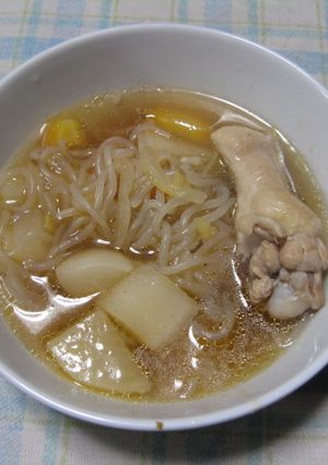 手羽先でパパッと肉じゃが-レシピのメイン写真