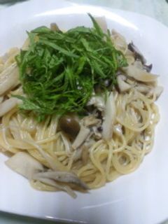 +お手軽カンタン♪きのこの和風パスタ+-レシピのメイン写真