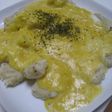 じゃがいもニョッキのコーンクリームがけ☆
