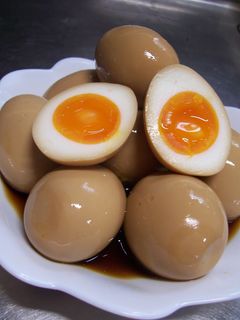 半熟玉子の味玉♪煮玉子?-レシピのメイン写真