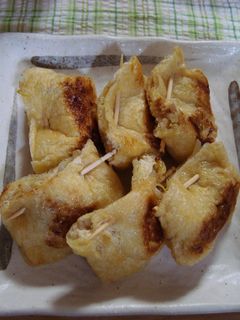 もやしチーズ in 油揚げ-レシピのメイン写真