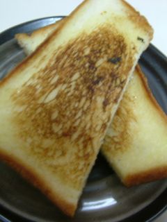 フライパンバタートースト-レシピのメイン写真