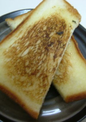 フライパンバタートースト-レシピのメイン写真