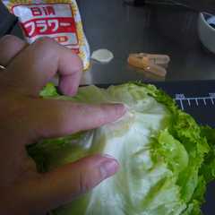 รูปของ 長持ち！レタスの保存