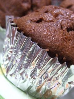 バナナとココアのカップケーキ-レシピのメイン写真