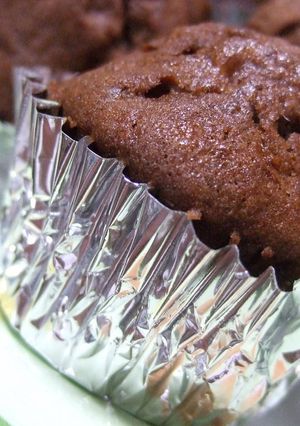 バナナとココアのカップケーキ-レシピのメイン写真